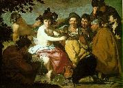 Diego Velazquez The Feast of Bacchus oil on canvas